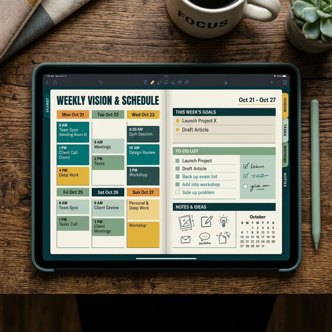 Life Reset Planner
